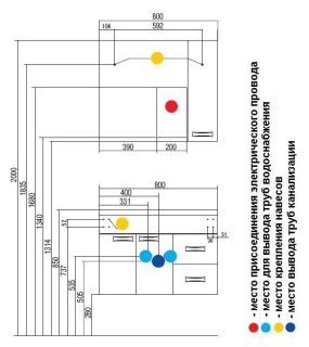 Зеркальный шкаф Акватон Диор правосторонний 100см белый 1A167902DR01R